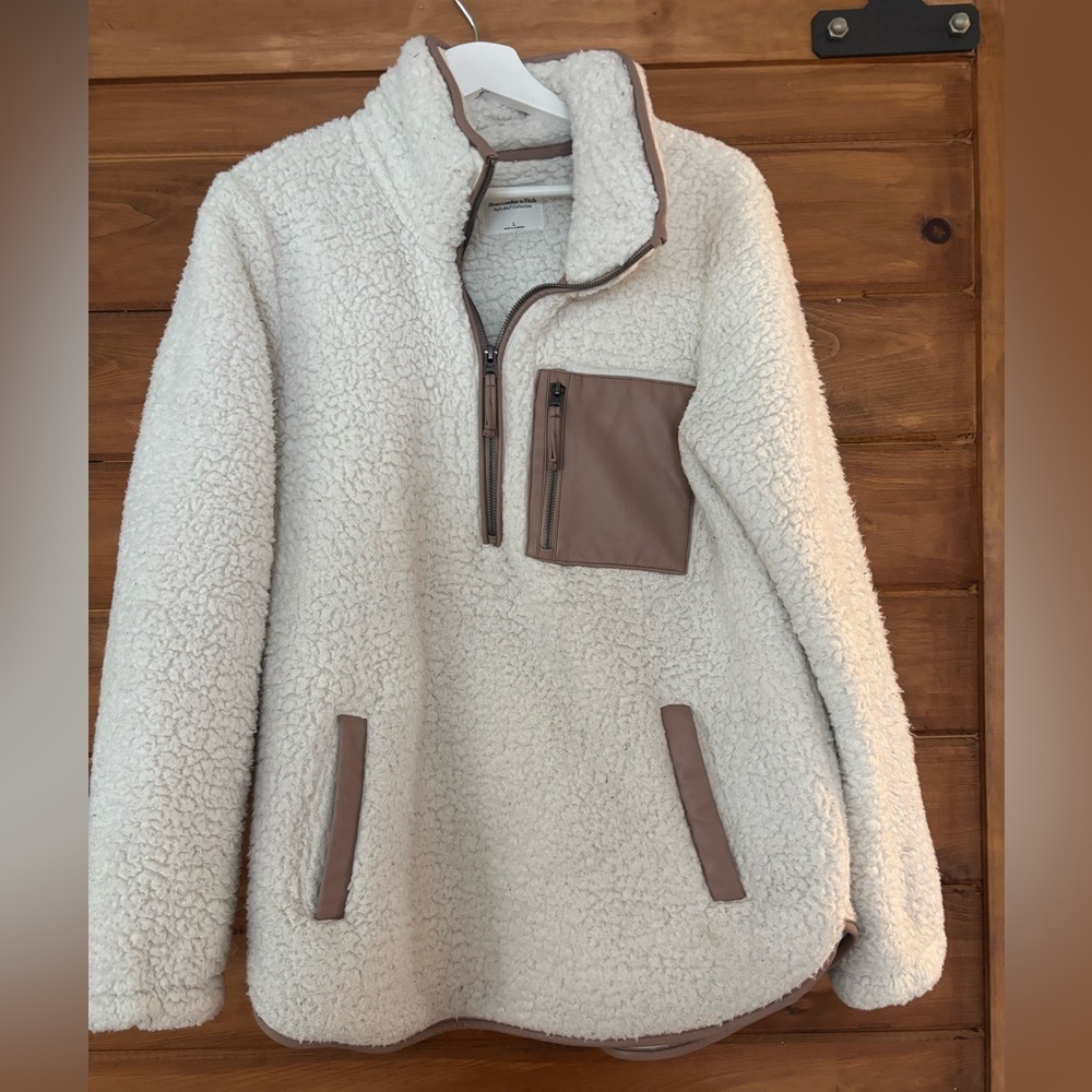 Soft Quarter Zip Fleece Jacket
